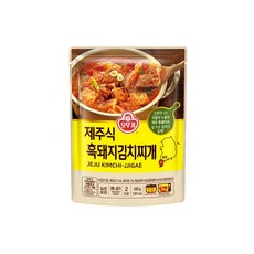 오뚜기 제주식 흑돼지 김치찌개, 450g, 1개