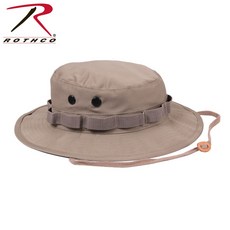 YAV ROTHCO 美國總公司正式授權經銷 寬邊帽 Boonie 軍事作訓帽 (漁夫帽) 卡其色, M