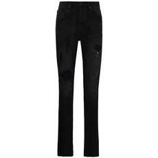 퍼플브랜드 디스트레스드 슬림 핏 진