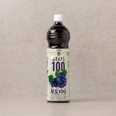노브랜드 과일100 주스 포도 1.5L, 1개