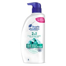 head&shoulders 海倫仙度絲 頭皮護理洗潤合一洗髮精 清新花香, 800ml, 1瓶