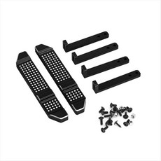 RC 자동차 업그레이드 MN D90 D99S RC 자동차 액세서리 용 금속 페달 키트, 빨간색