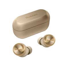 Technics無線藍牙耳機，降噪通話清晰，時尚輕巧設計, 金色, AZ100-N