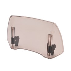 摩托車通用型可調式加高風鏡-極限超快感，防風擋沙蚊蟲，提升騎乘視野與舒適度, 1個, 茶色