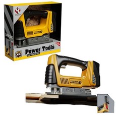 兒童工具箱玩具套裝 過家家 電鑽 寶寶維修 理臺 擰螺絲 益智多功能, 電動曲線鋸, 1個