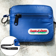 디티그린 수납력 좋은 여행용 나일론 방수 카드 지갑