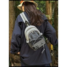 XI'БЕИС 迷你戶外風小背包, 灰色