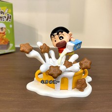 짱구 요리 미니 피규어 장식, 별과자, 1개