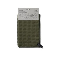 GORDON MILLER 超吸水蜂窩格紋洗車巾 加大加厚 汽車清潔擦車布, 【安托華推薦】GML 超吸水格紋加厚布44716 60x40cm  軍綠, 1個