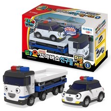 타요 스페셜 꼬마버스 친구들 더블 세트 1 긴급출동, 혼합색상, 1개