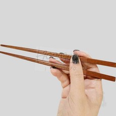 사헌 옻칠 어린이 젓가락 20cm 유아나무젓가락 수저젓가락