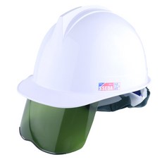 쎄다 차광 고글안전모 자외선차단 보안경 투구안전모, 1개, 3도