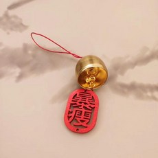 新年小鈴鐺結婚裝飾聖誕風鈴配件許願牌店鋪進門提醒鈴鐺, 暴瘦 一件, 1個