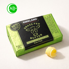 Kirkland Grass-Fed Salted Butter 커클랜드 목초 가염 버터, 227g, 2개