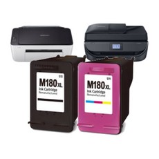 잉크다파라 삼성 호환잉크 INK-M180 C180 XL 800매 400매 특대용량, 검정색 특대용량 품질개선, 1개