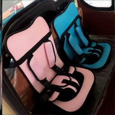 어린이 보조카시트 휴대용 간이 안전띠 유치원 카시트, 1. 핑크 6개월-4세 48파운드