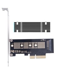 Valuegist M.2 NVMe Mkey용 PCIe 어댑터 NGFF X4 4.0 SSD 지원 M-Key PCI-e 카드용 브래킷 어댑터 M2 프로파일