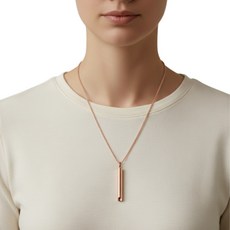 네이비팝 금연 호루라기 파이프 마음챙김, 1개, Rose Gold