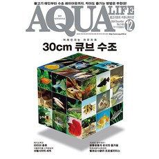 2024년 아쿠아라이프 12월호 [어레인지는 자유자재 “30cm 큐브 수조”], 단품, 단품