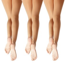 (3매) 헬로버디 여름 골프스타킹 무광 스포츠용 레깅스, 스킨
