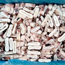 냉동 오징어링 4kg 소사이즈 튀김 짬뽕 절단 도매 벌크 손질 업소용, 1개