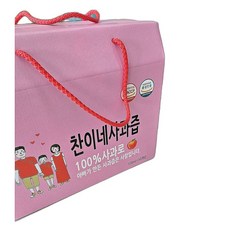 신선한 사과즙 건강한 음료 자연 발효 100ml 50포 1개