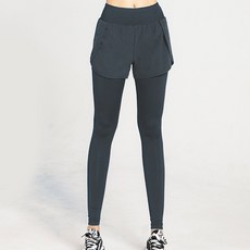 G스터프 와이드밴딩 요가 필라테스 9부 반바지 레깅스 운동복