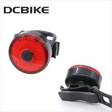 [HS] 원형 USB충전 C타입 충전식 후미등 (안장봉.안장가방 장착가능), 1개, 검정