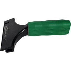 내구성이 뛰어난 프로 스테인리스 스틸 스퀴지 미끄럼 방지 핸들 5인치 고무 블루 맥스 블레이드 포함, Pack of 1, Short I-beam Handle