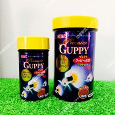 GEX Premier GUPPY 孔雀魚小型魚增艷飼料 上浮性, 1個, 45g, 45g