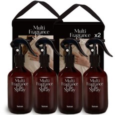 HETRAS BEAUTY 멀티 스프레이 300ml 4개 선물세트117556, 그레이프프루트, 호텔우드