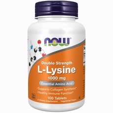 나우푸드 L-라이신 1000mg, 100정, 1개