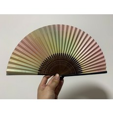 精品摺扇 流光扇面, 如圖所示, 1個
