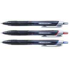 유니 제트스트림 볼펜 0.38mm, 혼합(흑+적+청), 1세트