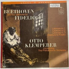 중고LP) Beethoven(베토벤) - The Four Overtures For Fidelio (자켓EX-/음반NM)