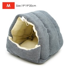 애완 동물 새 둥지 집 앵무새 케 따뜻한 편안한 겨울 해먹 동굴 심장 플러시 장식 액세서리, Dark G y 20cm, 1개