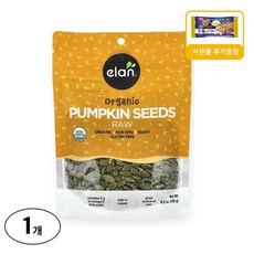 엘란 유기농 호박씨 무가공 사은품 추가증정, 185g, 1개