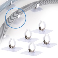 와이넷 세탁기 배수호스 무타공 호스 고정대, 5개, B.드럼용배수