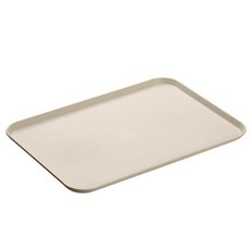 北歐風米色托盤，簡約輕巧易攜，多尺寸居家餐桌收納必備, 北歐米, 1個