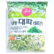 냉동 대파 (절단), 3개, 1kg