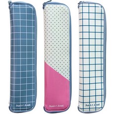 수저 케이스 3종 세트, GPW(그레이, 핑크, 화이트), 1세트