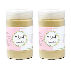 숲으로허브 천연곡물팩 진피가루 통 140g, 2개, 1개입