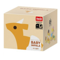 하프토이즈 디오라마 시리즈 교구 키덜트 유아 자석 장난감, 1개, 임팔라 IMPALA