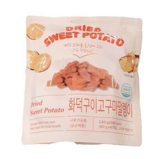 화덕구이 고구마말랭이, 1개, 240g