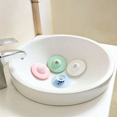 실리콘 배수구트랩 화장실 해충 악취차단 배수관덮개 봉수 욕실