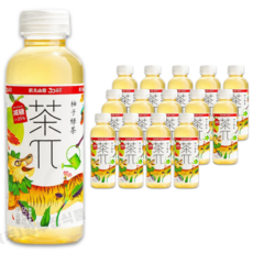 농부산천 차파이 유자 녹차, 500ml, 15개