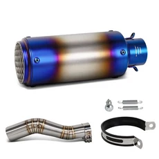 혼다 CBR250RR CBR250 RR 17 24 모터사이클 배기 어댑터 미들 링크 파이프 연결 프로젝트 머플러용 스포츠, 03 TYPE C2