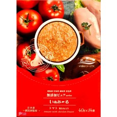 日本國產INUMEAL汪寵愛 狗狗餐-番茄口味(添加雞肉肉泥) (14份/盒), 1個