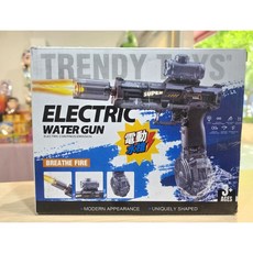 TRENDY TOYS 電動水槍 ELECTRIC CONTINUOUS EMISSION, 黑色, 1個