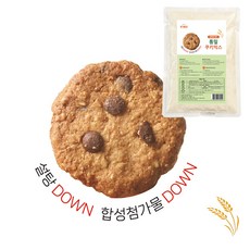 설탕을 줄인 통밀 쿠키믹스, 4개, 500g